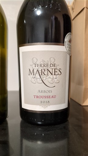 Jura Arbois Terre de Marnes Trousseau 2018