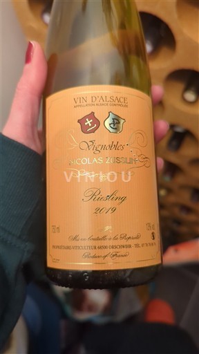 Alsacia Vignobles Nicolas Zusslin 2019
