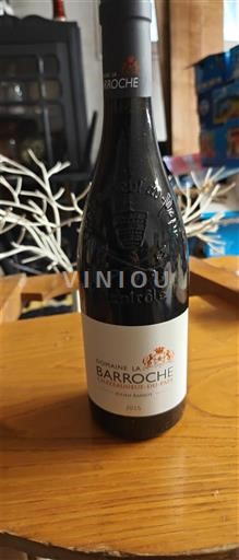 Rhône-dalen Châteauneuf-du-Pape Domaine La Barroche Liberty 2015