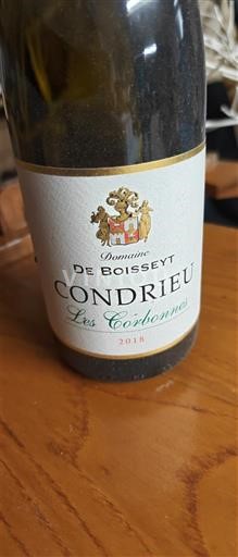 Rhône-dalen Condrieu Domaine Boisseyt Les Corbonnes 2018