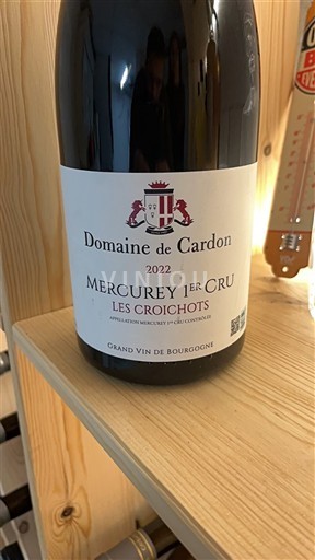 Burgundi Määrittelemätön Premier Cru Domaine Cardon Les Croichots 2022