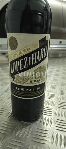 La Rioja Rioja Hacienda Lopez de Haro Reserva 2016