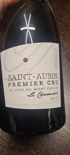 Bourgogne Saint-Aubin Premier Cru Au Pied du Mont Chauve Le Charmois 2019