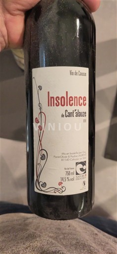 Jihozápad Cahors Cantelauze Insolence 2018