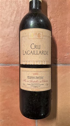 Bordeaux Bordeaux Supérieur Cru Lagaillarde 1999