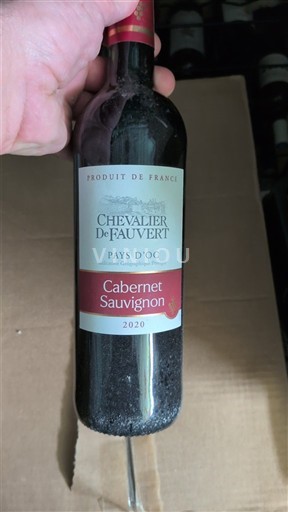 Languedoc và Roussillon Vùng đất Oc Chevalier de Fauvert Cabernet Sauvignon 2020