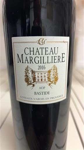 Provence Coteaux Varois en Provence Château Margillière Bastide 2016
