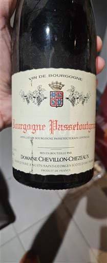 Bourgogne Bourgogne-passetoutgrain Domaine Chevillon-Chezeaux 2004