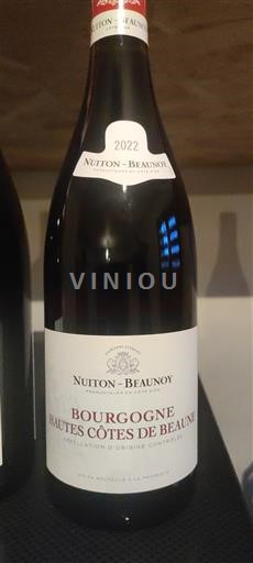 Burgundsko Nespecifikováno Nuiton-Beaunoy 2022