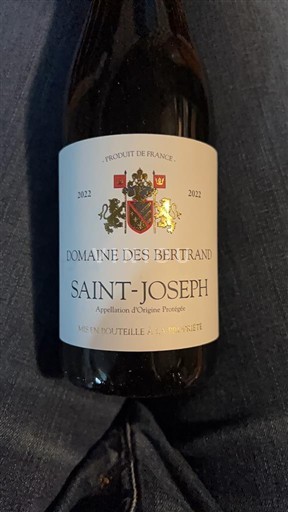 Rhône-dalen Saint-Joseph Domaine S Bertrand 2022