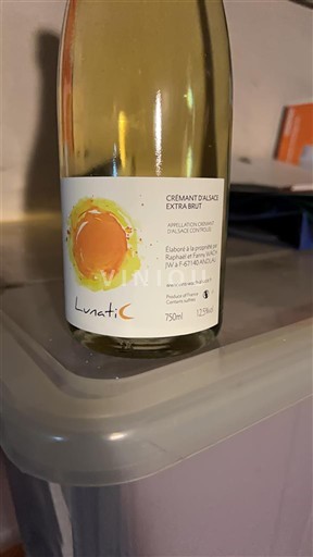 Alsace Alsace-kuohuviini Lunatic Ei vuosikertaa