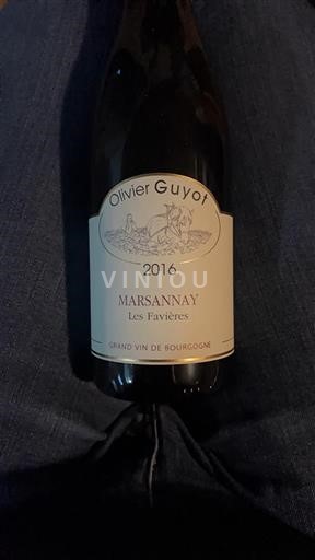 Bourgogne Marsannay Olivier Guyot Les Favières 2016