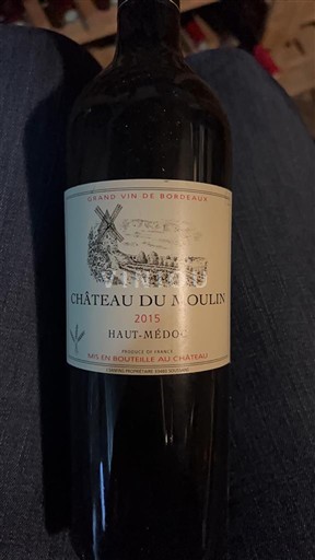 Bordeaux Haut-Médoc Château Moulin 2015