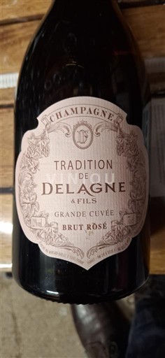 Champagne Delagne & Fils Tradition Grande Brut Rosé Icke årgångsbetecknad