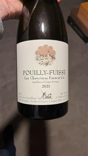 Burgundi Pouilly-fuissé Premier Cru Merlin Les Chevrières Premier Cru 2021