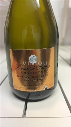 Champagne Sâm-panh Grand Cru Bernard Pertois Grand Cru Blanc de Blancs Brut Réserve Không niên vụ