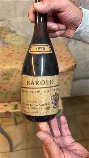 Piemonte Barolo Barone-Stabilini Riserva 1975