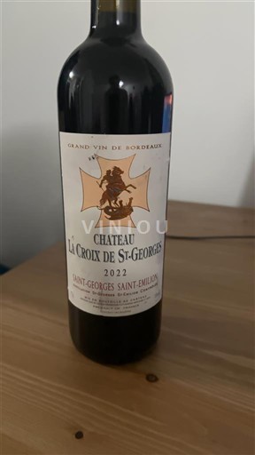 Burdeos Saint-Georges-Saint-Émilion Château La Croix de St-Georges 2022