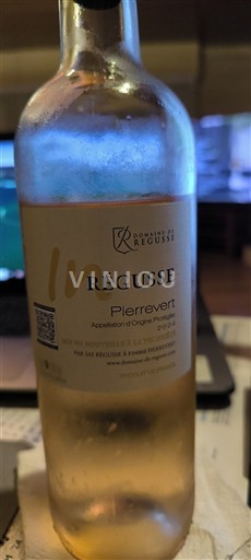 Rượu vang Rosé sec Domaine Régusse 2024 Pháp Thung lũng Rhône Pierrevert AOC