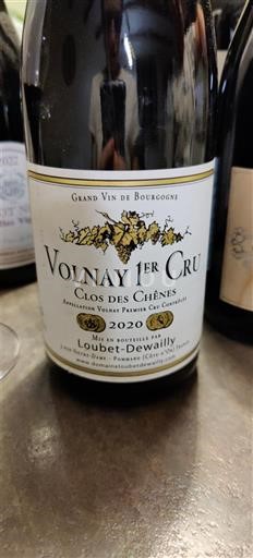 Burgundy Unspecified Premier Cru Loubet-Dewailly Clos des Chênes 2020