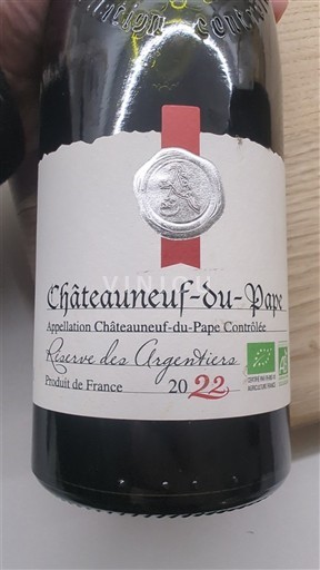 Valle del Rodano Châteauneuf-du-Pape Causse des Argentiers 2022