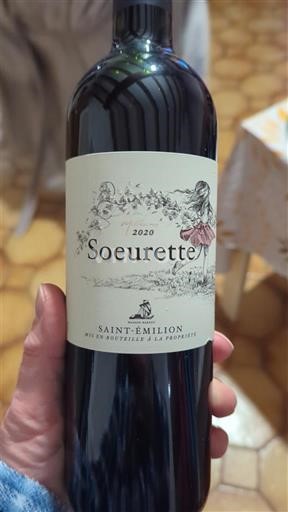 Bordeaux Saint-Émilion Soeurette 2020