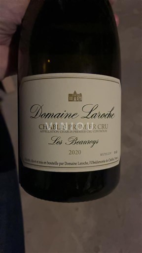 Borgonha Chablis Premier Cru Domaine Laroche Les Beauroys 2020
