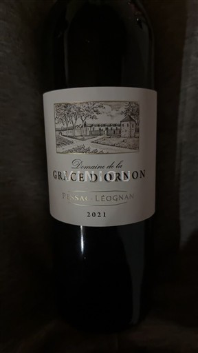 Bordeaux Pessac-Léognan Domaine La Grâce d'Ornon 2021