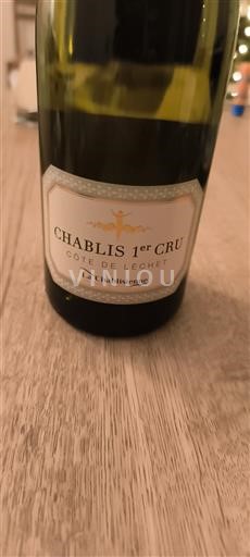 Bourgogne Không được chỉ định Premier Cru La Chablisienne Côte de Léchet 2019