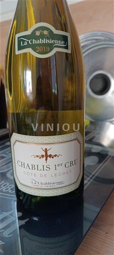 Bourgogne Ikke specificeret Premier Cru La Chablisienne Côte de Léchet 2019