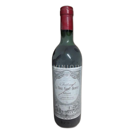 Bordeaux Médoc Château La Rose Saint Bonnet 1982
