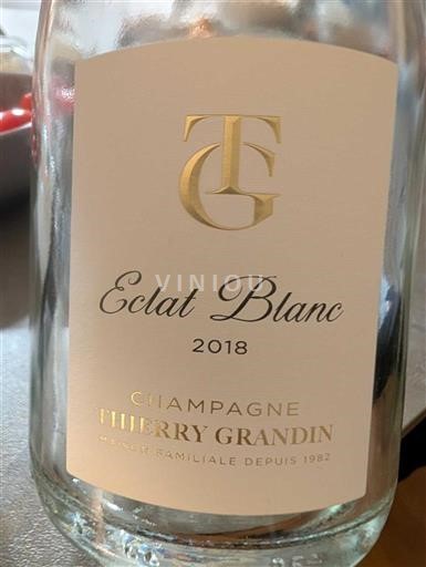 Champagne Sâm-panh Thierry Grandin Éclat Blanc 2018