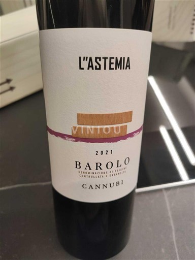 Piemonte Barolosta L'Astemia Cannubi 2021