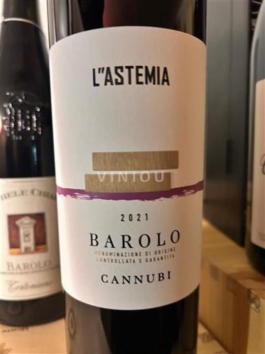 Piemonte Barolo L'Astemia Cannubi 2021