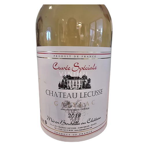 Alsace Chateau Lecusse Spéciale 2018