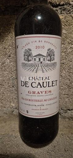 Bordeaux Graves Château Caulet 2010