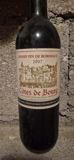 Burdeos Côtes-de-bourg Fontagnac 2007