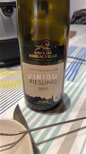 Alsace Không được chỉ định Cave de Ribeauvillé Constance Muller 2022