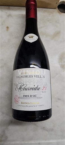Languedoc và Roussillon Vùng đất Oc Vignobles Vellas Mourvèdre 2020