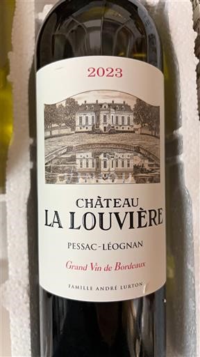Bordeaux Pessac-Léognan Château La Louvière 2023