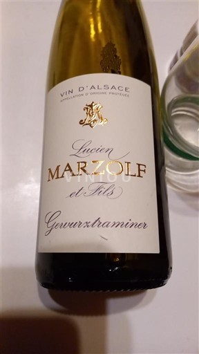 Wines Blanc sec Lucien Marzolf et Fils 2021 France Alsace Vin de France
