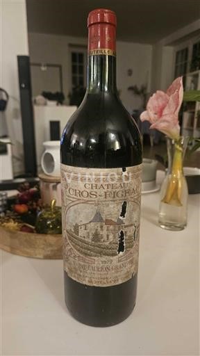 Bordeaux Saint-Émilion Grand Cru Château Cros-Figeac 1979