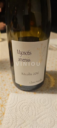 Bourgogne Bourgogne-aligoté Claire Naudin Myosotis arvensis 2016