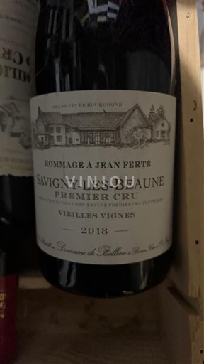 Burgundi Savigny-lès-Beaune Premier Cru Domaine Bellene Hommage à Jean Ferté Vieilles Vignes 2018