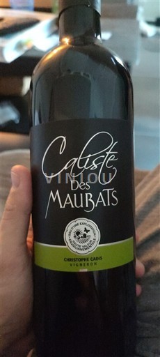 Burdeos Bordeaux Des Maubats Caliste 2018