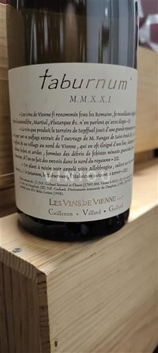 Alpes và các vùng Rhodanien Collines rhodaniennes Les Vins de Vienne Taburnum 2021