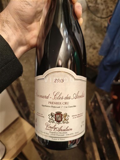 Burgundsko Pommard Premier Cru Domaine Virely-Arcelain Clos des Arvelets 2019