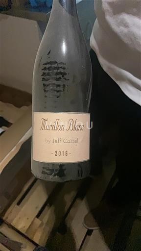 Languedoc a Roussillon Pays d'Oc Jeff Carrel Morillon Blanc 2016