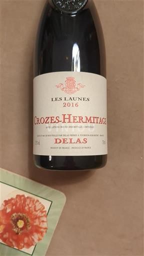 Rhône-dalen Crozes-Hermitage Delas Les Launes 2016