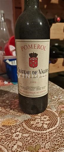 Bordeaux Pomerol Château Valois 1988